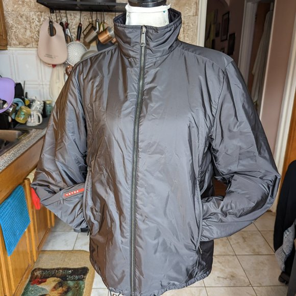 Prada Men's Reversible Padded Nylon Jacket - Picture 2 of 7